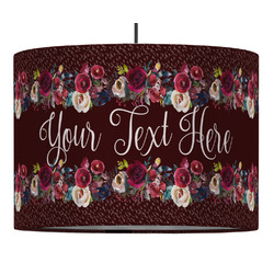 Boho Drum Pendant Lamp (Personalized)