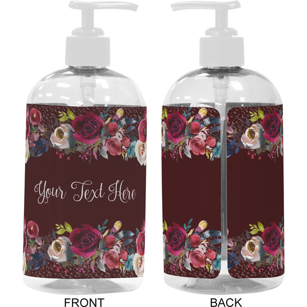 Boho 16 oz Plastic Liquid Dispenser- Approval- White