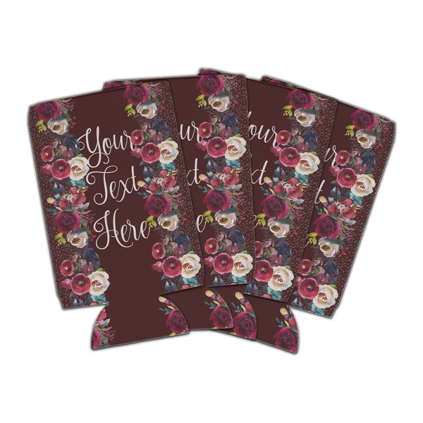 Custom Boho Can Cooler (16 oz) - Set of 4 (Personalized)