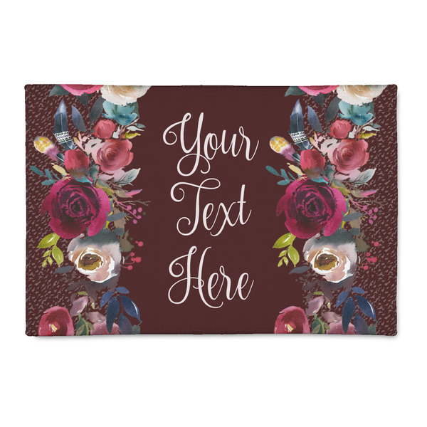 Custom Boho 2' x 3' Indoor Area Rug (Personalized)