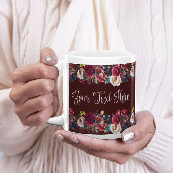 Boho 20oz Coffee Mug - LIFESTYLE