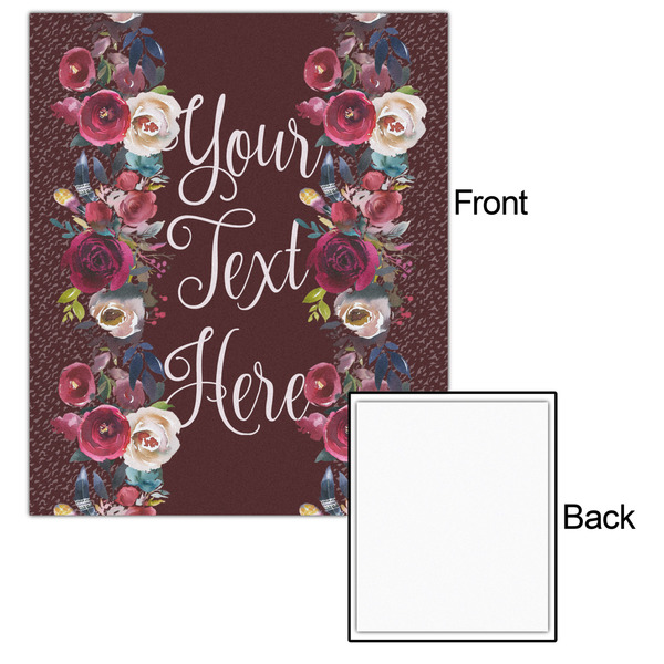 Boho 20x24 - Matte Poster - Front & Back