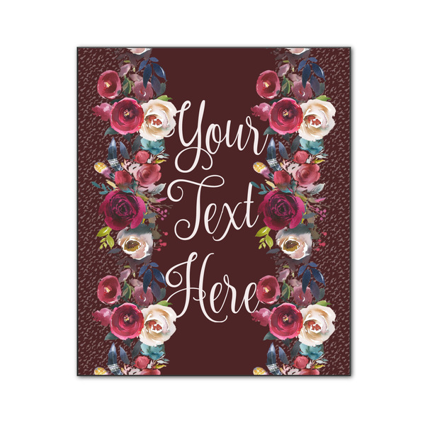 Custom Boho Wood Print - 20x24 (Personalized)