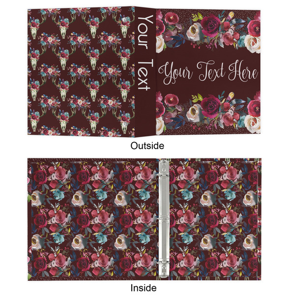 Boho 3 Ring Binders - Full Wrap - 1" - APPROVAL