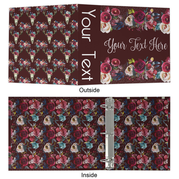 Boho 3 Ring Binders - Full Wrap - 2" - APPROVAL