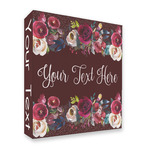 Boho 3 Ring Binder - Full Wrap - 2" (Personalized)