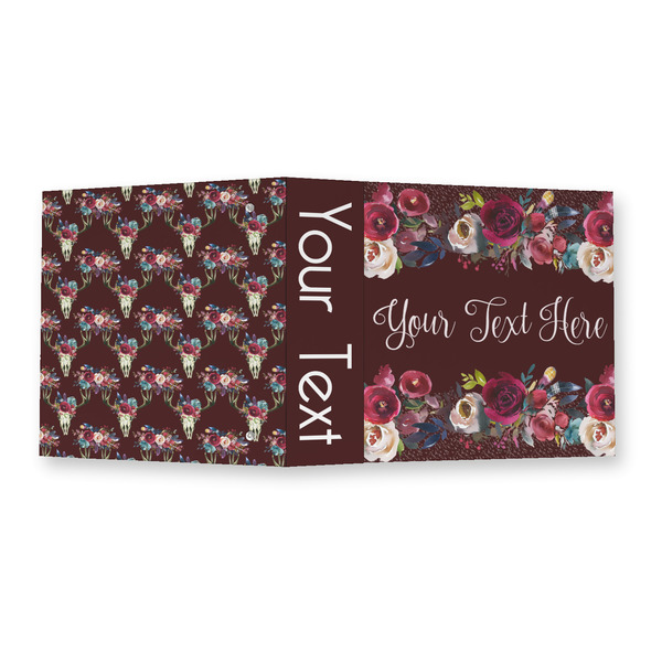 Boho 3 Ring Binders - Full Wrap - 2" - OPEN OUTSIDE