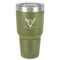 Boho 30 oz Stainless Steel Tumbler - Olive - Single-Sided (Personalized)