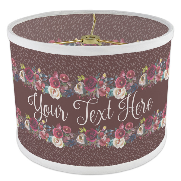 Boho 8" Drum Lampshade - ANGLE Poly-Film