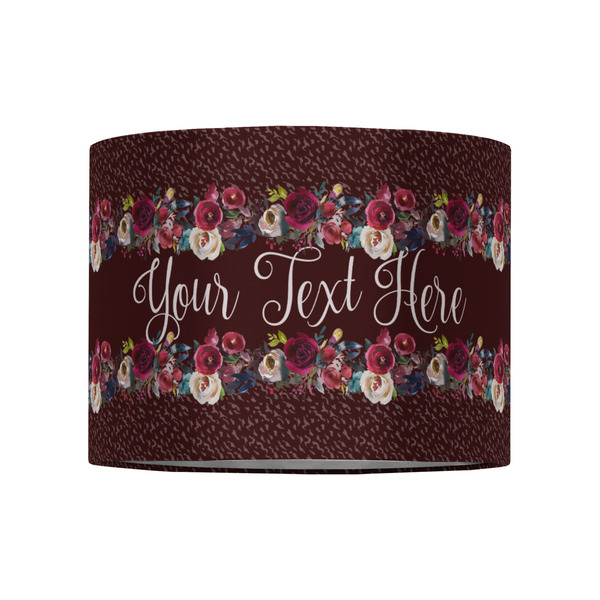 Boho 8" Drum Lampshade - FRONT (Fabric)