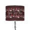Boho 8" Drum Lampshade - ON STAND (Fabric)