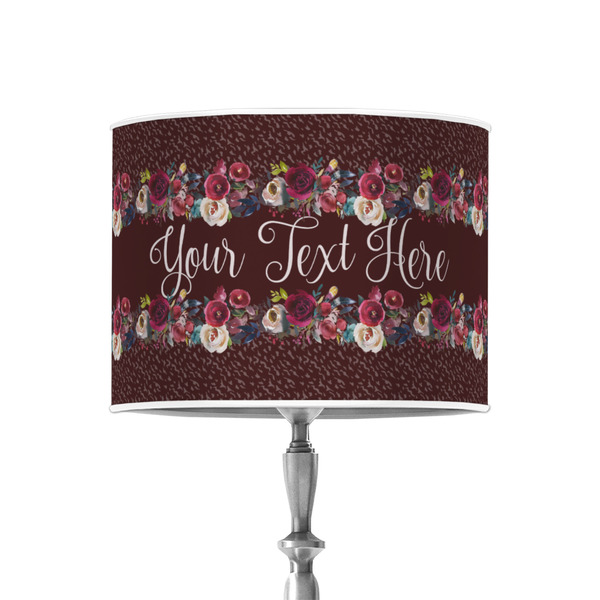 Boho 8" Drum Lampshade - ON STAND (Poly Film)
