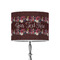 Boho 8" Drum Lampshade - ON STAND (Poly Film)