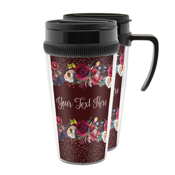 Custom Boho Acrylic Travel Mug (Personalized)
