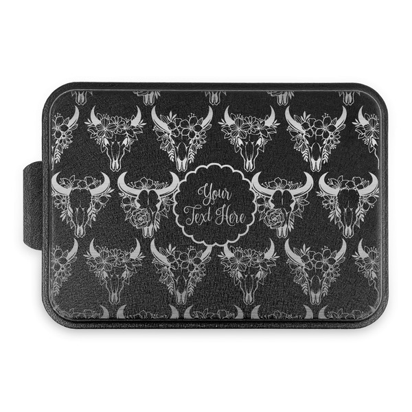 Boho Aluminum Baking Pan - Black Lid - FRONT