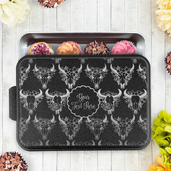 Boho Aluminum Baking Pan - Black Lid - LIFESTYLE