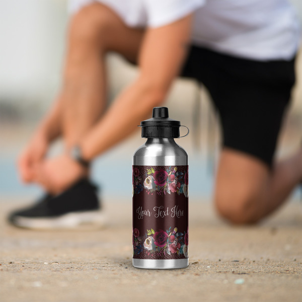 Boho Aluminum Water Bottle - Silver LIFESTYLE