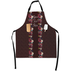 Boho Apron With Pockets w/ Name or Text