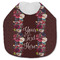 Boho Jersey Knit Baby Bib w/ Name or Text