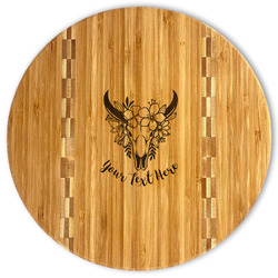 Boho Bamboo Cutting Board (Personalized)