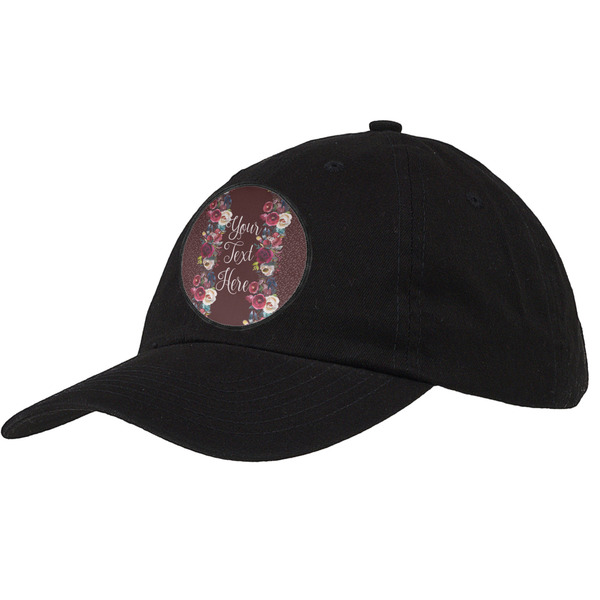 Custom Boho Baseball Cap - Black (Personalized)