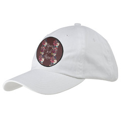 Boho Baseball Cap - White (Personalized)