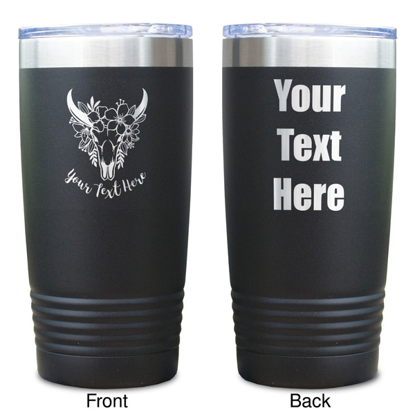 Boho Black Polar Camel Tumbler - 20oz - Double Sided  - Approval