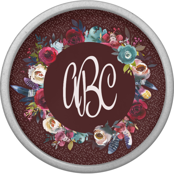 Boho Cabinet Knob - Nickel - Front