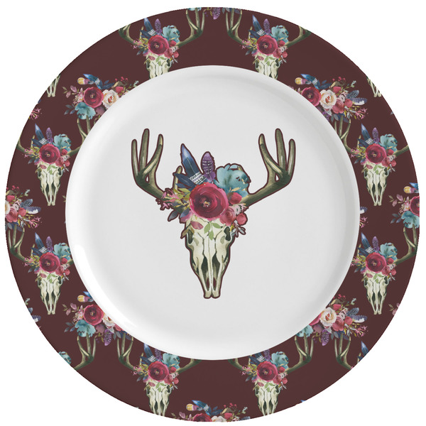 Custom Boho Ceramic Dinner Plates (Set of 4)
