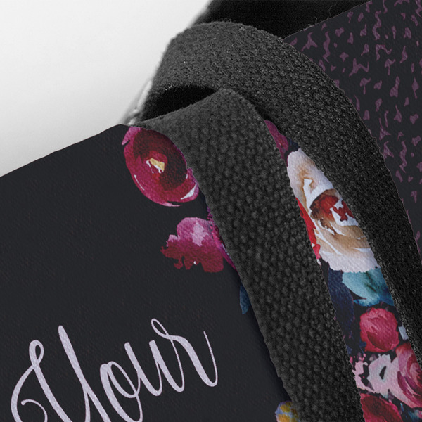 Boho Closeup of Tote w/Black Handles