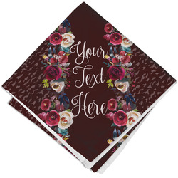 Boho Cloth Napkin w/ Name or Text