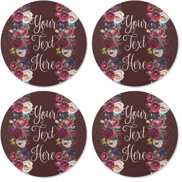 Boho Coaster Round Rubber Back - Apvl