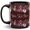 Boho 11 Oz Coffee Mug - Black (Personalized)