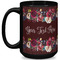 Boho 15 Oz Coffee Mug - Black (Personalized)