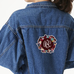 Boho Twill Iron On Patch - Custom Shape - X-Large (Personalized)