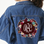 Boho Twill Iron On Patch - Custom Shape - 3XL (Personalized)