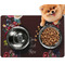 Boho Dog Food Mat - Small w/ Name or Text