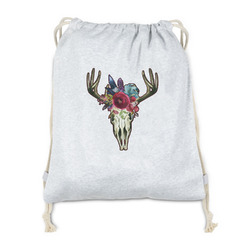 Boho Drawstring Backpack - Sweatshirt Fleece (Personalized)