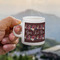 Boho Espresso Cup - 3oz LIFESTYLE (new hand)