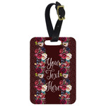 Boho Metal Luggage Tag w/ Name or Text