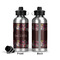 Boho Aluminum Water Bottle - Front and Back