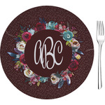 Boho 8" Glass Appetizer / Dessert Plates - Single or Set (Personalized)