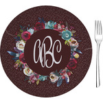 Boho Glass Appetizer / Dessert Plate 8" (Personalized)