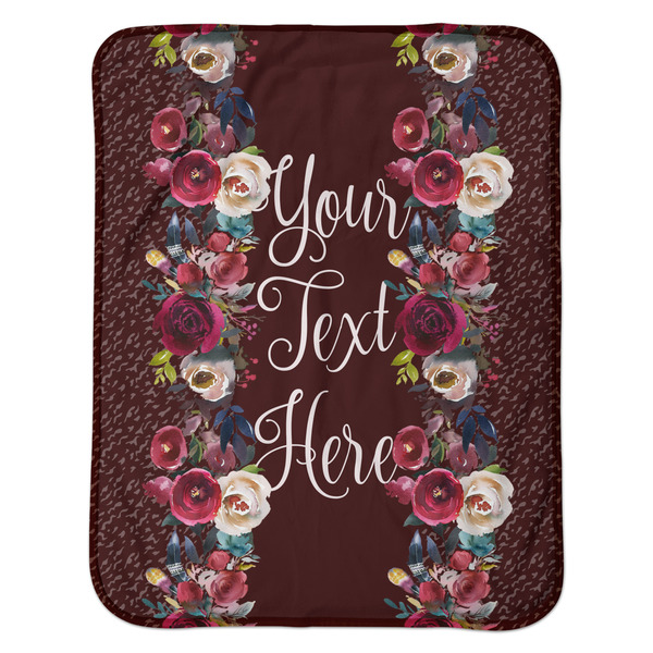 Boho Baby Sherpa Blanket - Flat