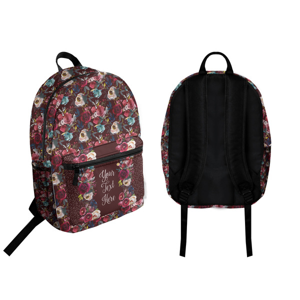Boho Backpack front and back - Apvl