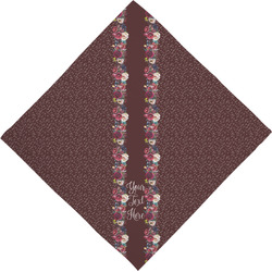 Boho Dog Bandana Scarf w/ Name or Text