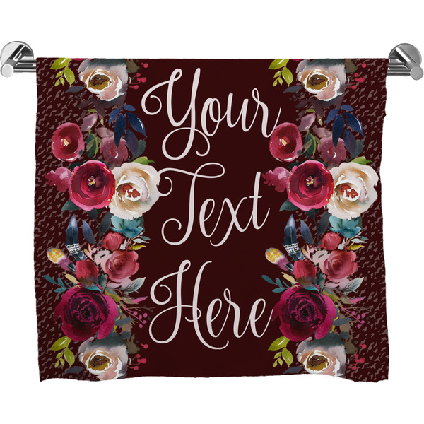 Custom Boho Bath Towel (Personalized)
