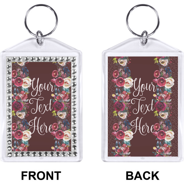 Boho Bling Keychain (Front + Back)