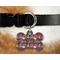 Boho Bone Shaped Dog Tag on Collar & Dog