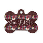 Boho Bone Shaped Dog ID Tag - Small (Personalized)